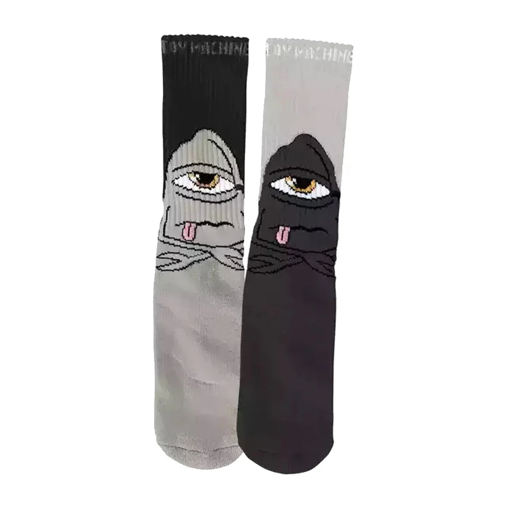 Toy Machine Bored Sect Black Grey Socks