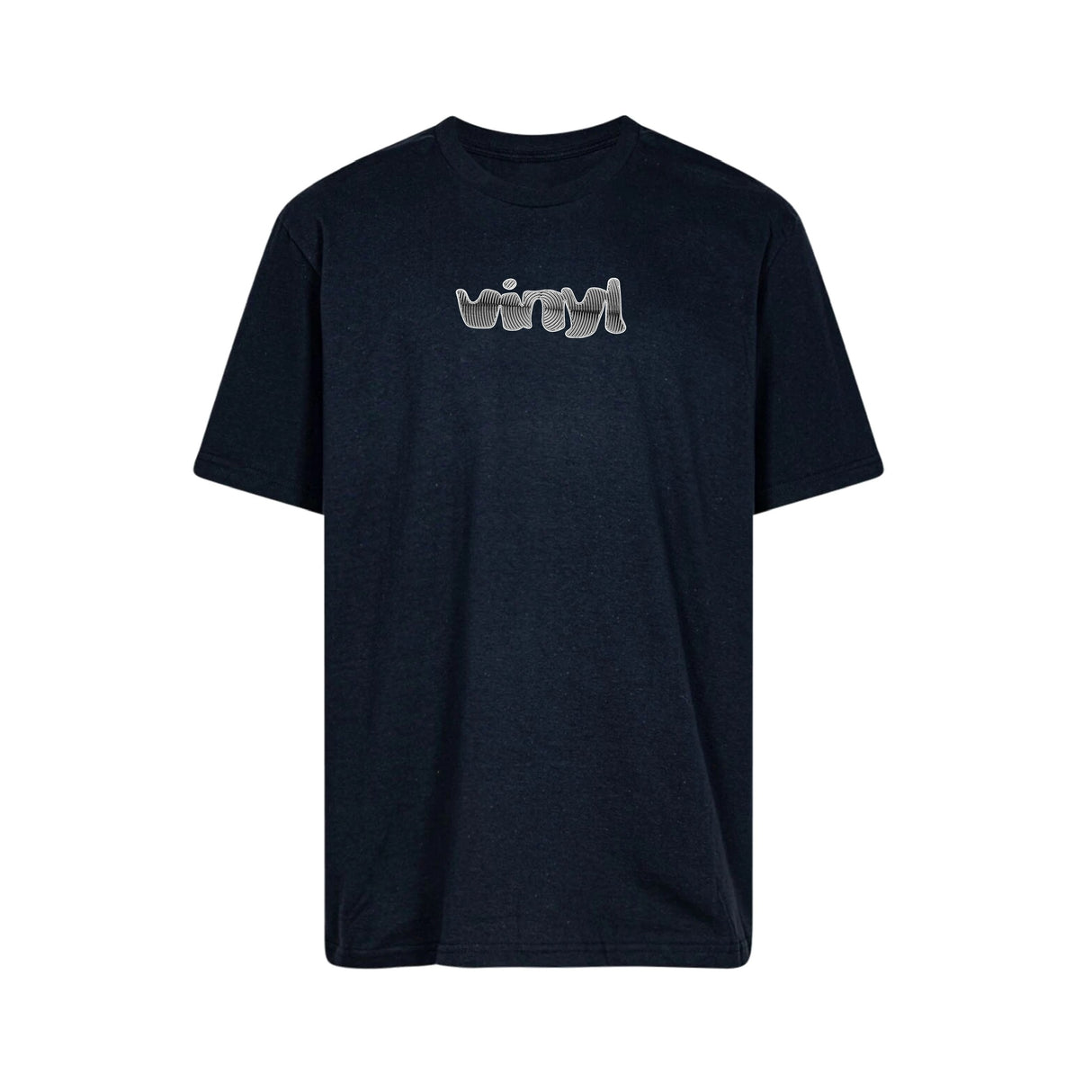 Vinyl Spiral Logo Black S/s Shirt