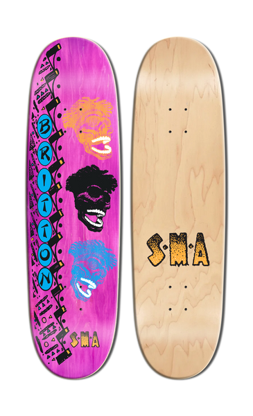スケートボード SANTA MONICA AIRLINES Eric Tuma Britton Santa Monica Airlines Series 4 Tuma Britton Pink Stain 8.875