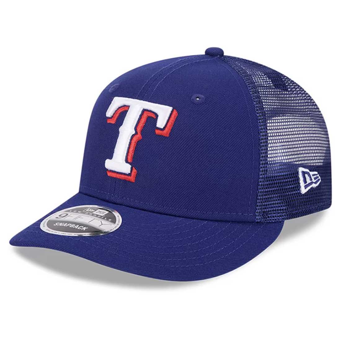 New Era Texas Rangers Low Profile 950 Trucker Snapback Hat