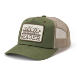 Seager The Herd Army Green Trucker Snapback Hat