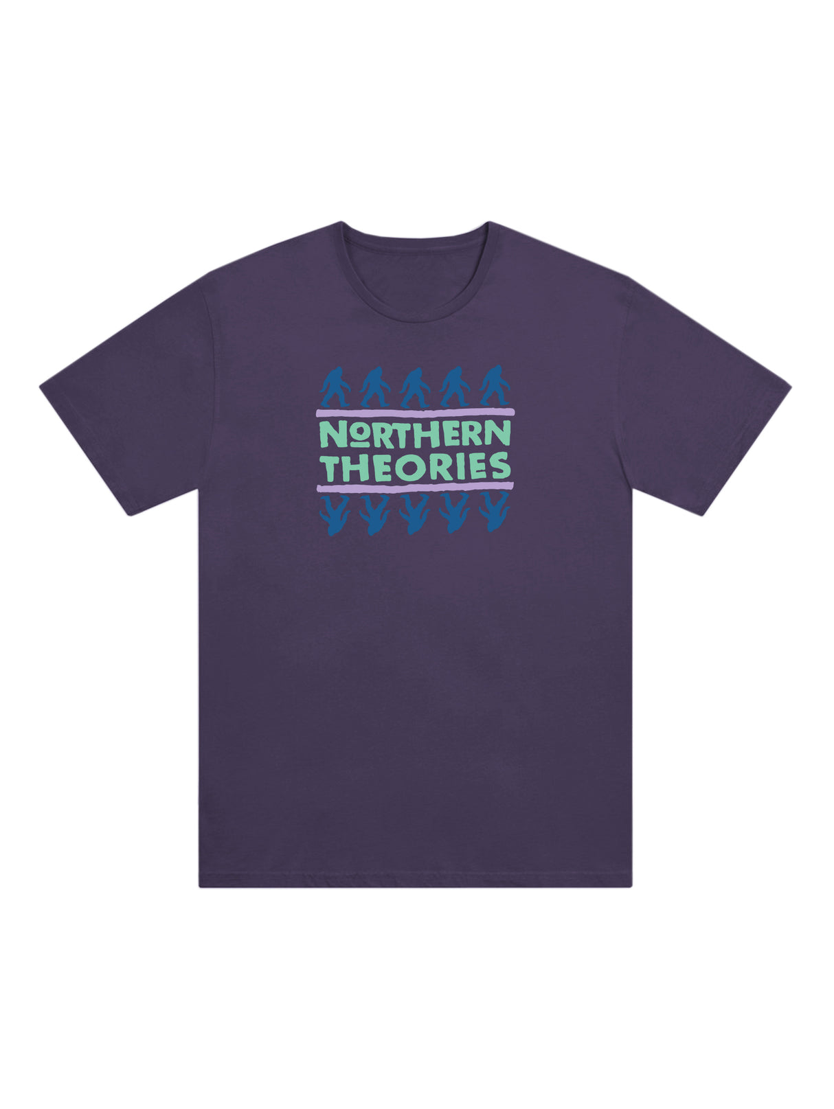 Theories Northern Theories Tee Eggplant S/s Shirt