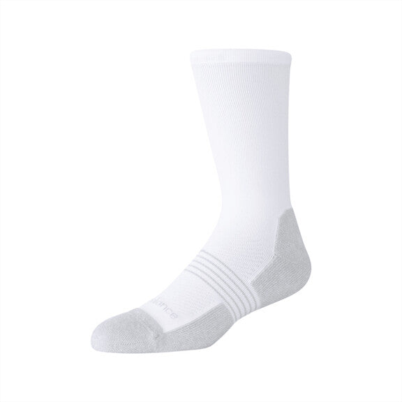 New Balance Pro Team Crew White/Grey Socks