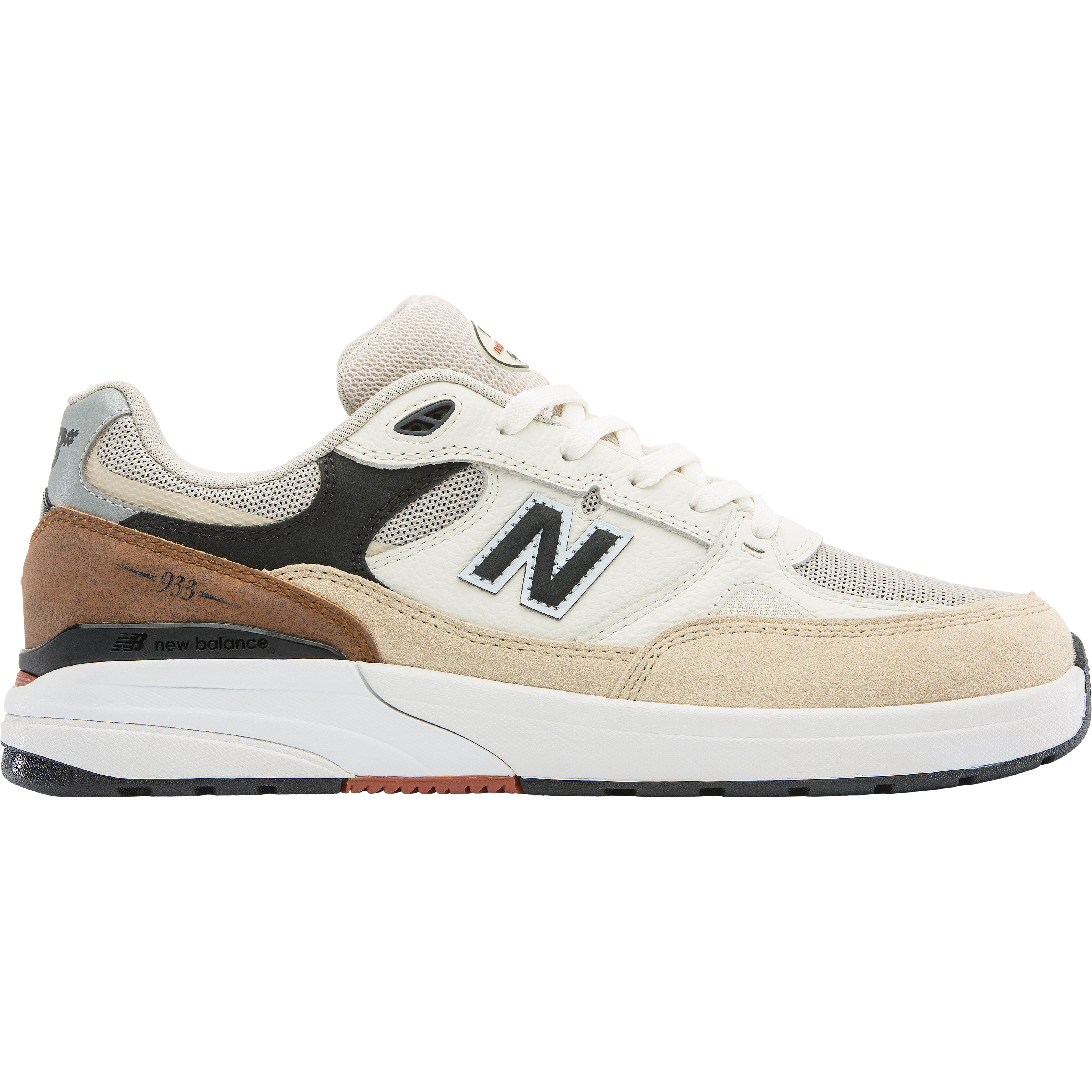 New Balance Numeric Andrew Reynolds 933 WIDE Sea Salt/Brown Skate