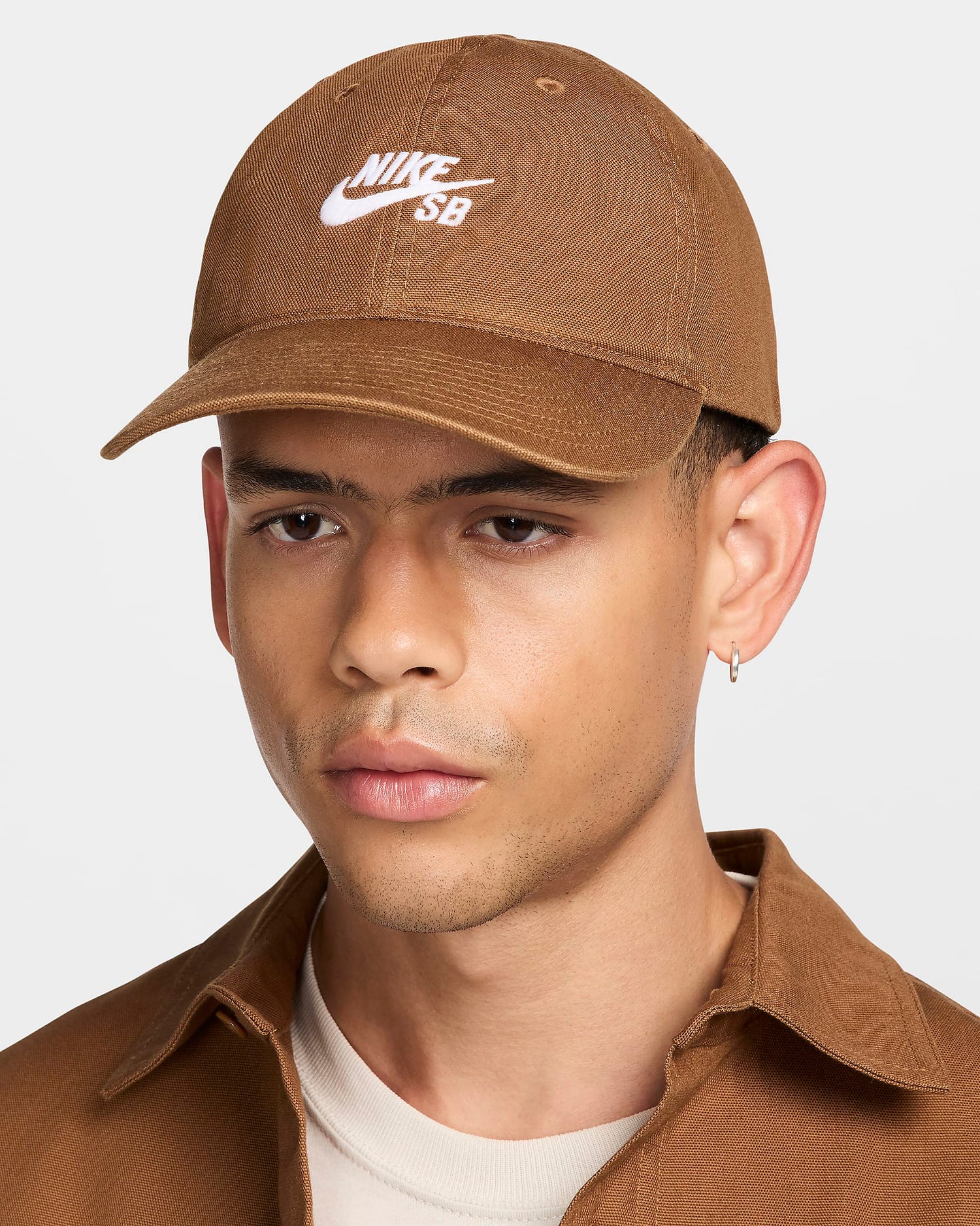 Nike SB Club Lt British Tan/White Strapback Hat