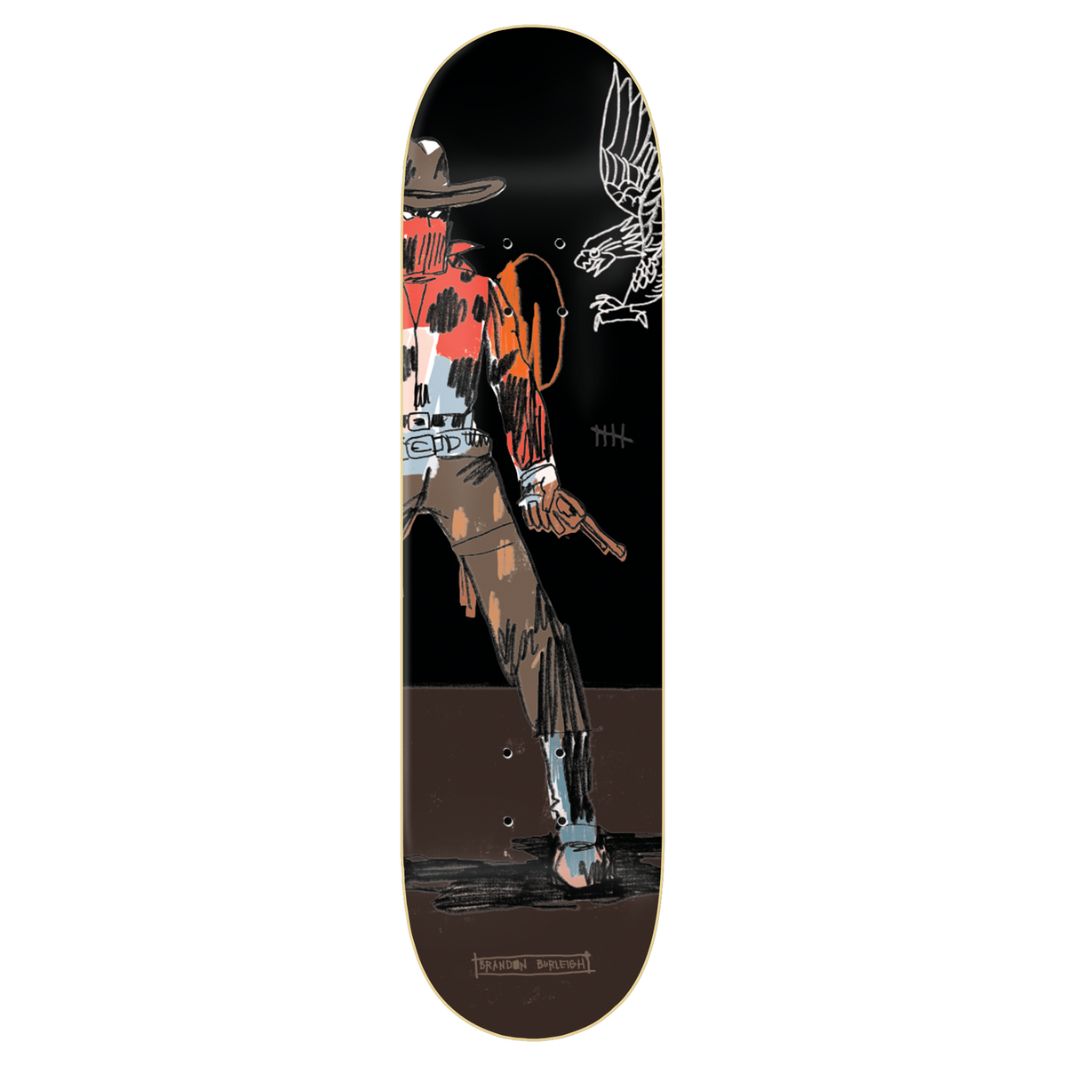 Zero Urban Villians Brandon Burleigh 8.5" Skateboard Deck