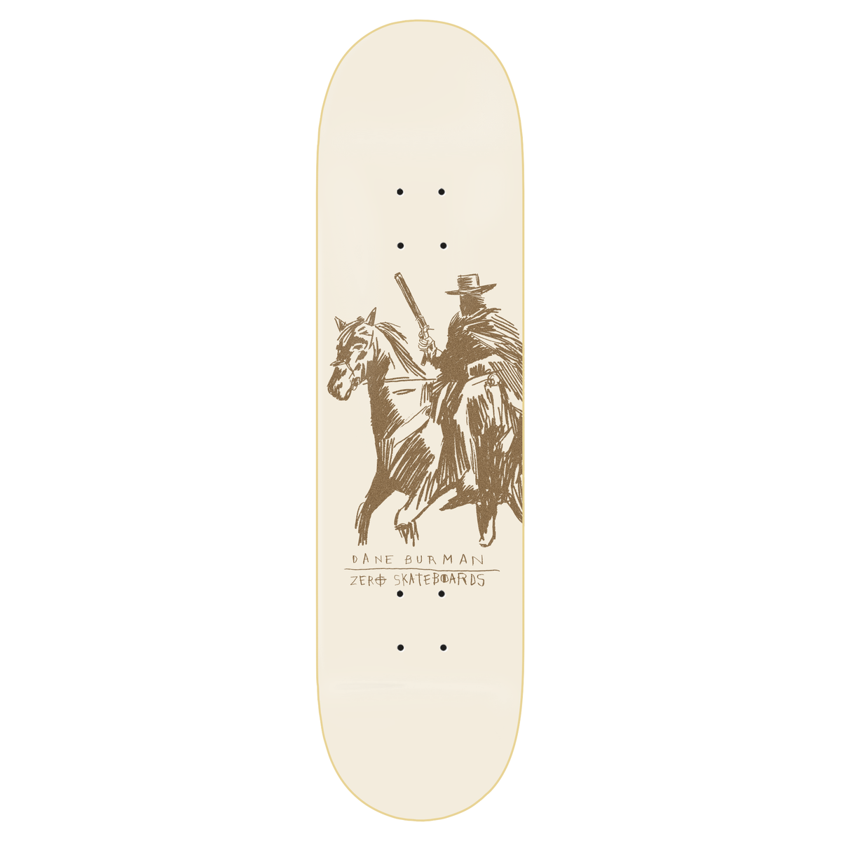 Zero Urban Villians Dane Burman 8.25" Skateboard Deck