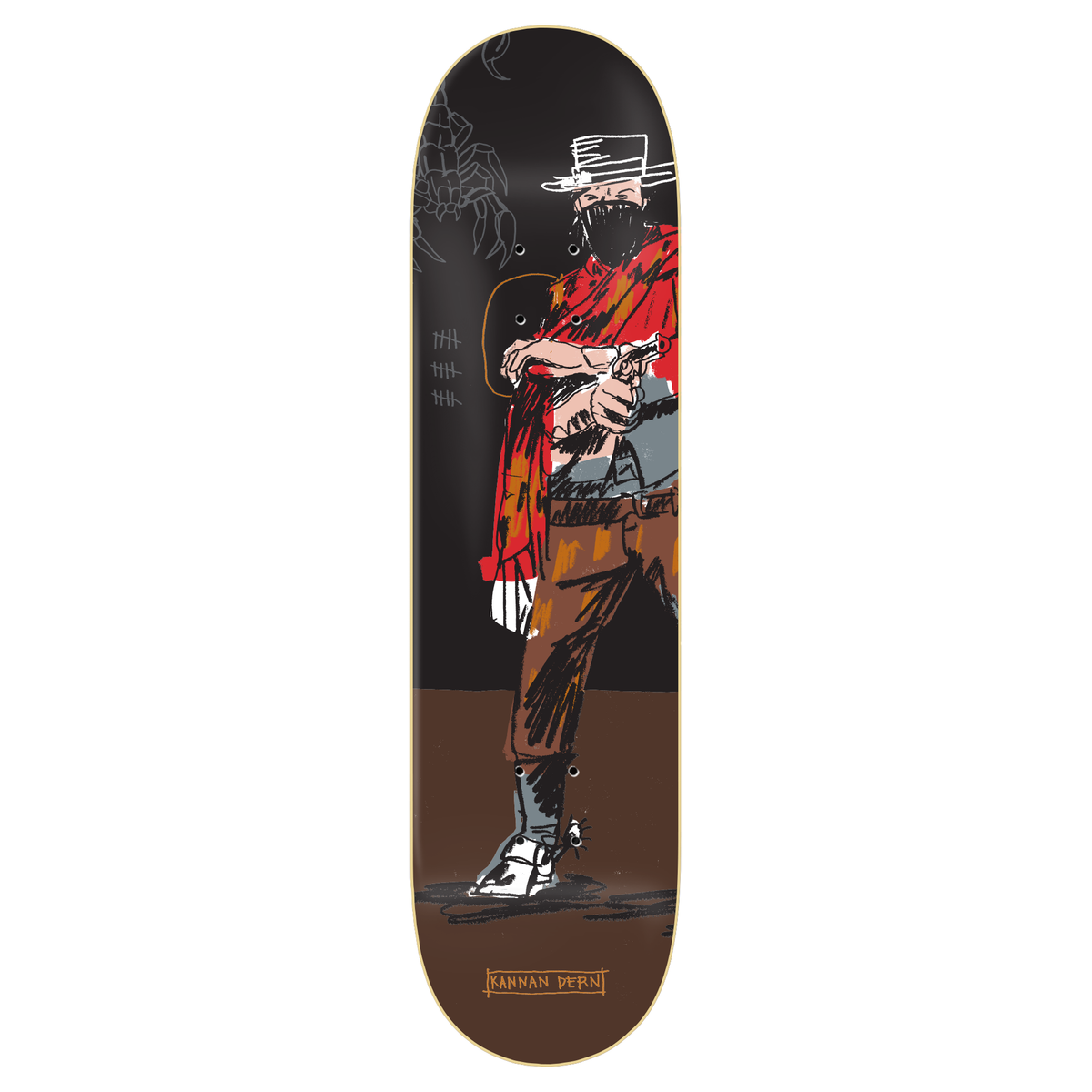 Zero Urban Villians Kanaan Dern 8.375" Skateboard Deck