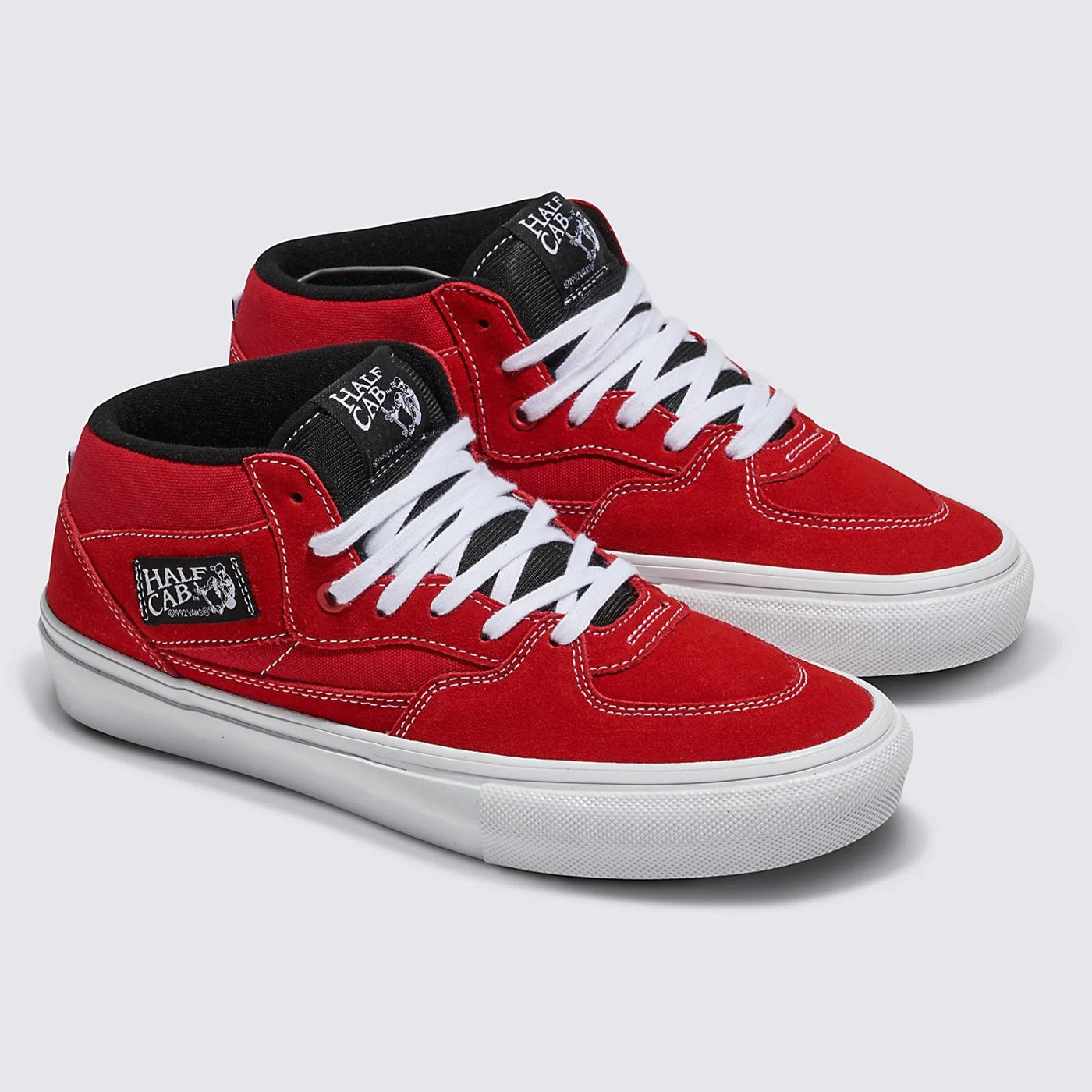 Vans half cab red sale