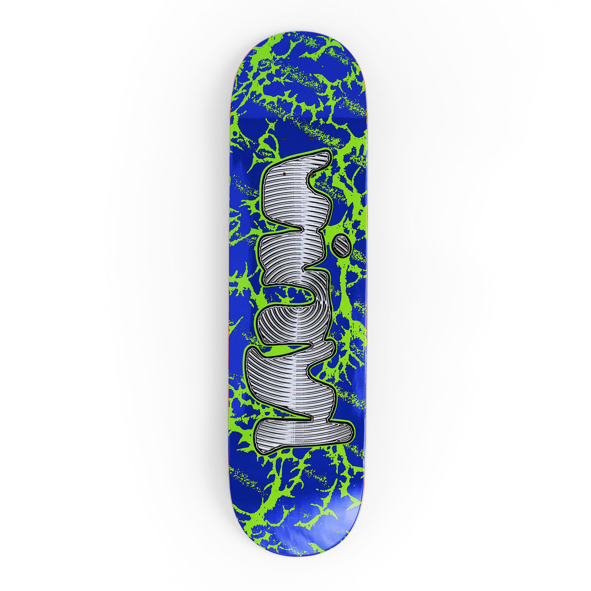 Vinyl Volt Spiral Skateboard Deck