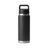 Yeti Rambler 26oz Black Water Bottle with Chug Cap