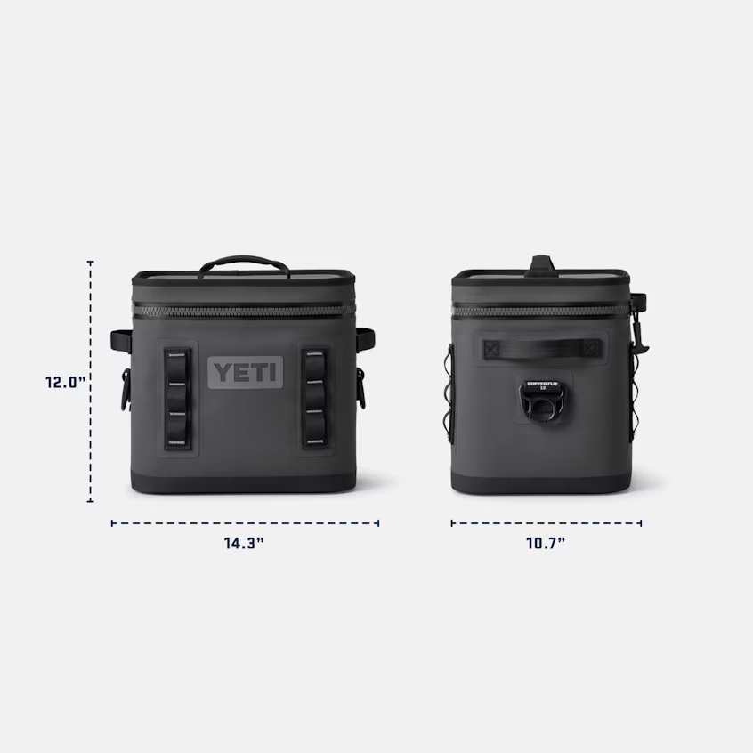 Yeti Hopper Flip 12 Charcoal Soft Cooler