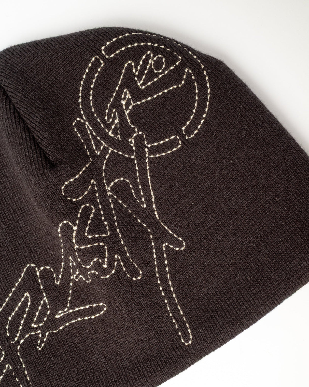 Rusty Hoodus Black Beanie