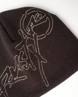 Rusty Hoodus Black Beanie