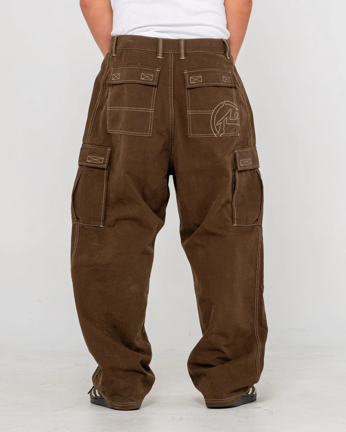 Rusty Grizzly Pinecone Baggy Cargo Pant – Long Beach Skate Co