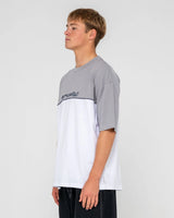Rusty Infinity White S/S Tee