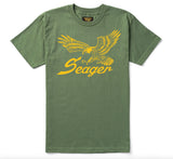Seager Wingspan Army Green S/s Shirt
