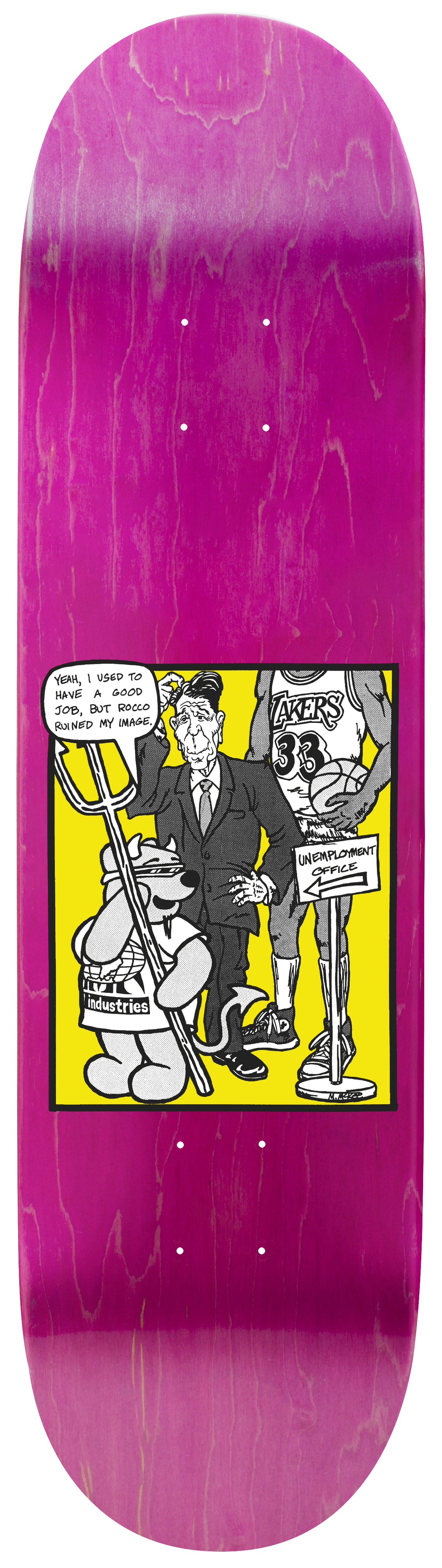 World Industries Steve Rocco III Popsicle Skateboard Deck