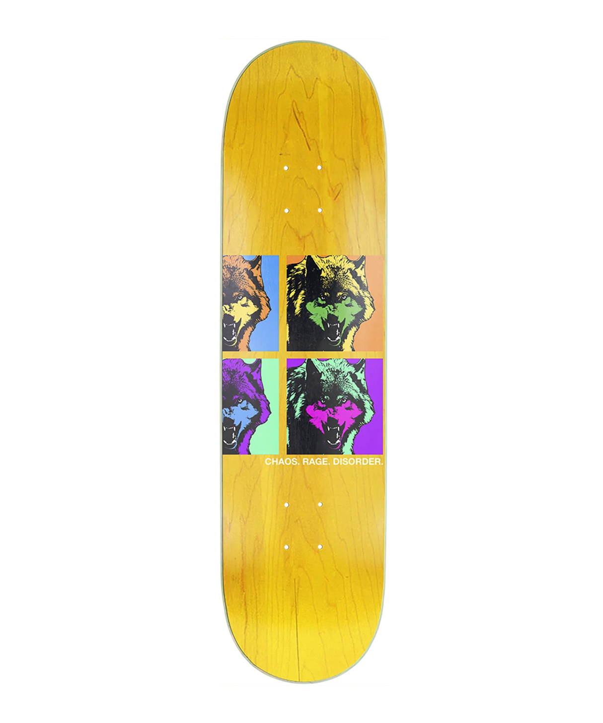 Disorder Wolves Assorted Stain Skateboard Deck