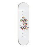 Huf X Mickey Mouse Worldwide Tour White 8.25" Skateboard Deck
