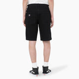 Dickies Skateboarding Loose Fit Wingville Black Denim Shorts