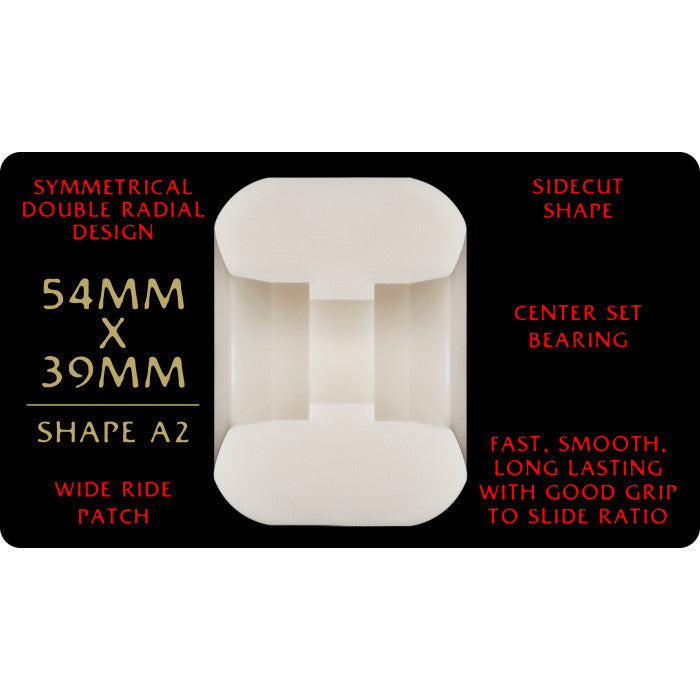 Powell Peralta Dragon Formula Red 93a 54mm x 39mm A2 Skateboard Wheels