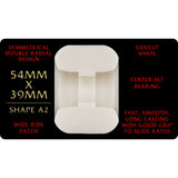 Powell Peralta Dragon Formula Red 93a 54mm x 39mm A2 Skateboard Wheels