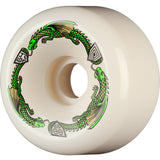 Powell Peralta Dragon Formula Green 88A 64mm x 40mm Off White BOM Skateboard Wheels