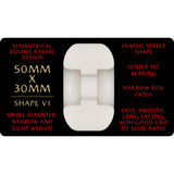 Powell Peralta Dragon Formula Red 93a 50mm x 30mm V1 Skateboard Wheels