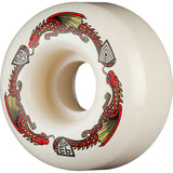 Powell Peralta Dragon Formula Red 93A 52mm Off White V1 Skateboard Wheels
