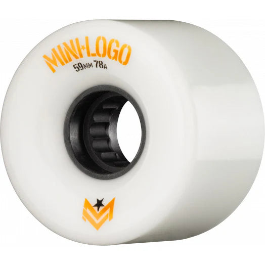 Mini-Logo A.W.O.L. White 59mm 78a Cruiser Skateboard Wheels