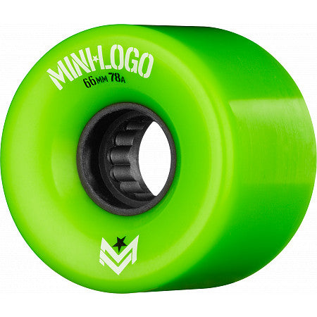 Mini Logo A.W.O.L. Green 66mm 78a Cruiser Skateboard Wheels