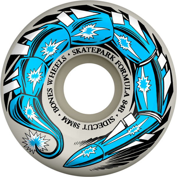 Bones SPF P5 58mm 84B Scorpeedo Side-Cut Wheels – Long Beach Skate Co