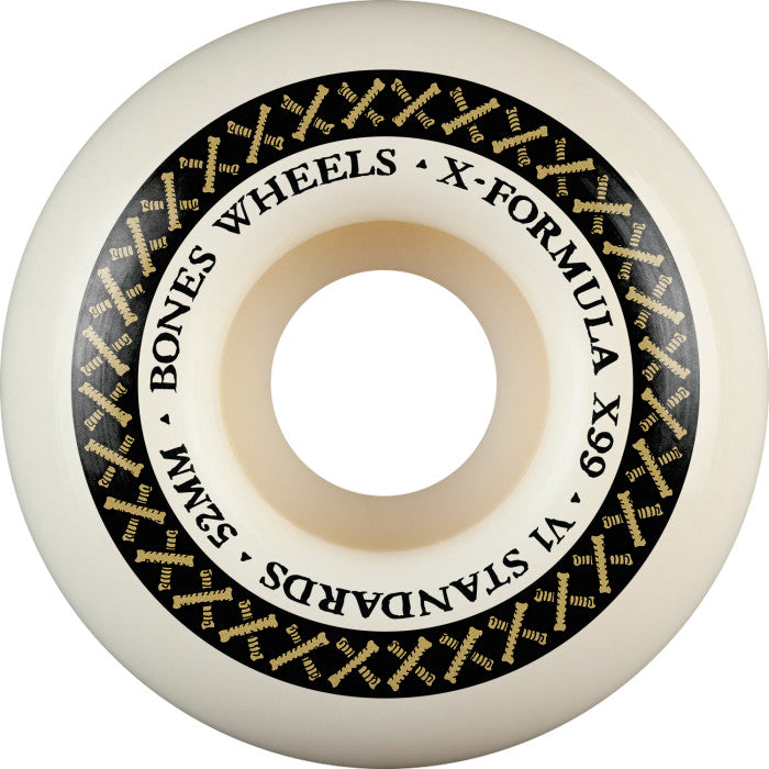 Bones X-Formula 52mm V1 Standards 99A Skateboard Wheels