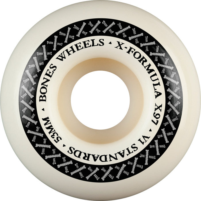 Bones X-Formula 53mm V1 Standards 97A Skateboard Wheels – Long
