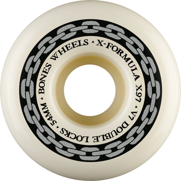 Bones X-Formula V7 Double Locks 97A 54mm Skateboard Wheels | LB
