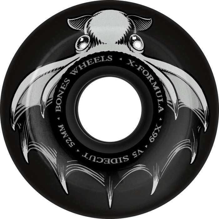 Bones X-Formula Dark Waters V5 x99 52mm Sidecut Wheels