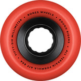 Bones Rough Riders 56mm All-Terrain 80A Red Skateboard Wheels
