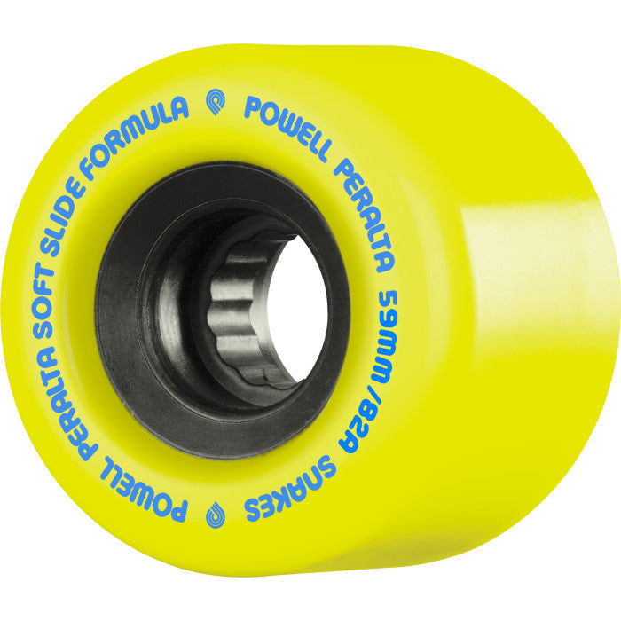 Powell Peralta G-Slides 59mm 82a Yellow Cruiser Wheels