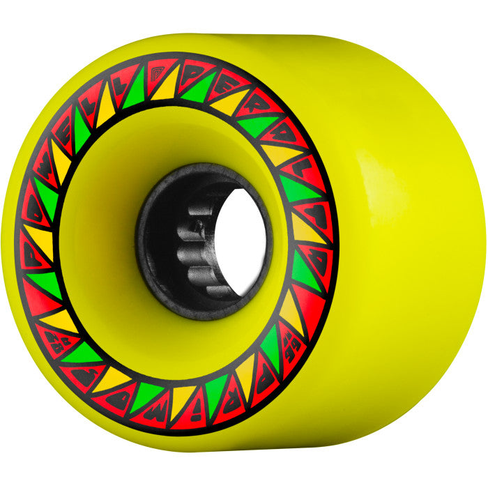 Powell Peralta Primo 82a 66mm Yellow Cruiser Skateboard Wheels