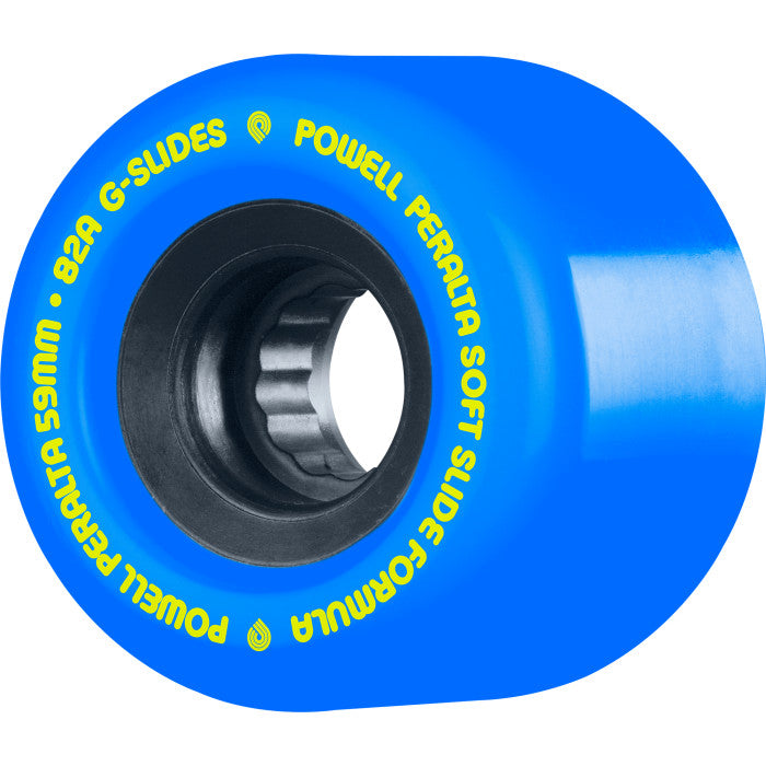 Powell Peralta Snakes 69mm 82a Blue Cruiser Wheels