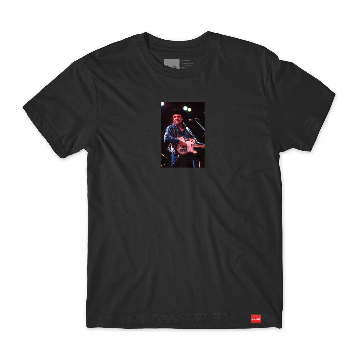 Chocolate x Waylon Jennings Live Black S/s Shirt