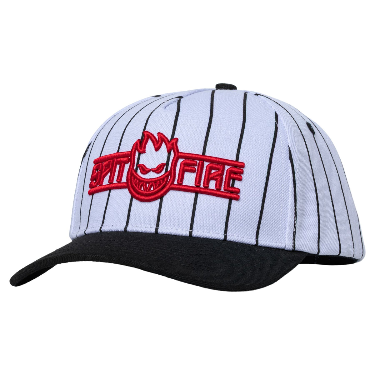 Spitfire Wheels LTB Arch Script White/Red Snapback Hat