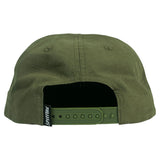 Spitfire Molotov Script Olive Snapback Hat