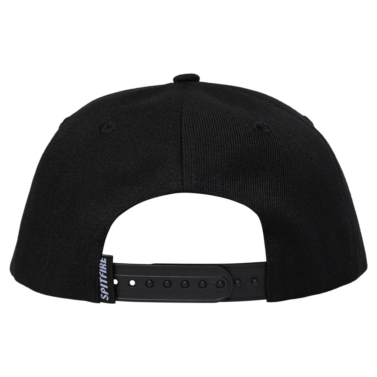 Spitfire Classic 87 Swirl Black White Snapback Hat