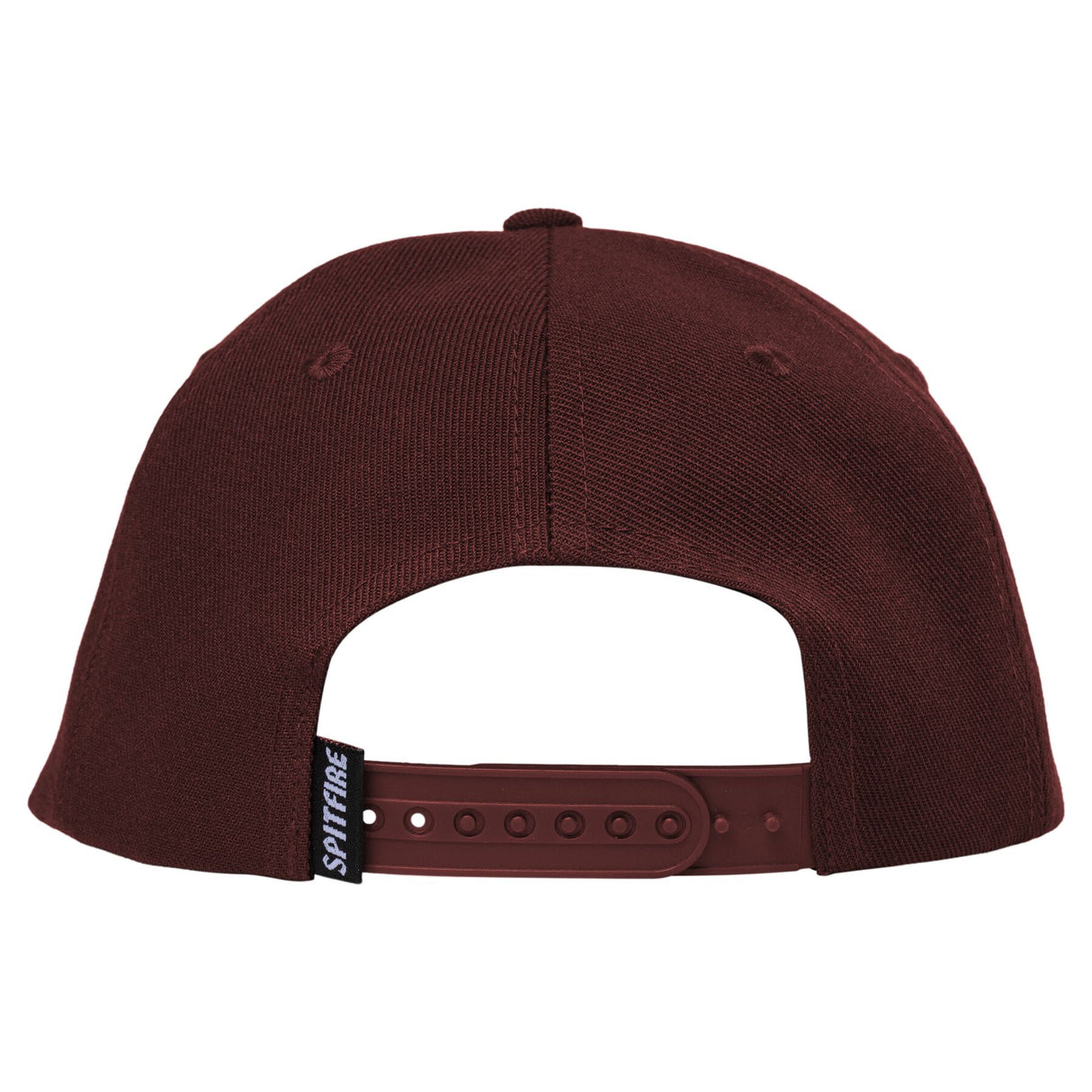 Spitfire Bighead Fill Dark Red Red Snapback Hat