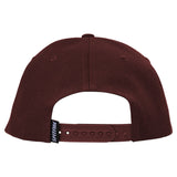Spitfire Bighead Fill Dark Red Red Snapback Hat