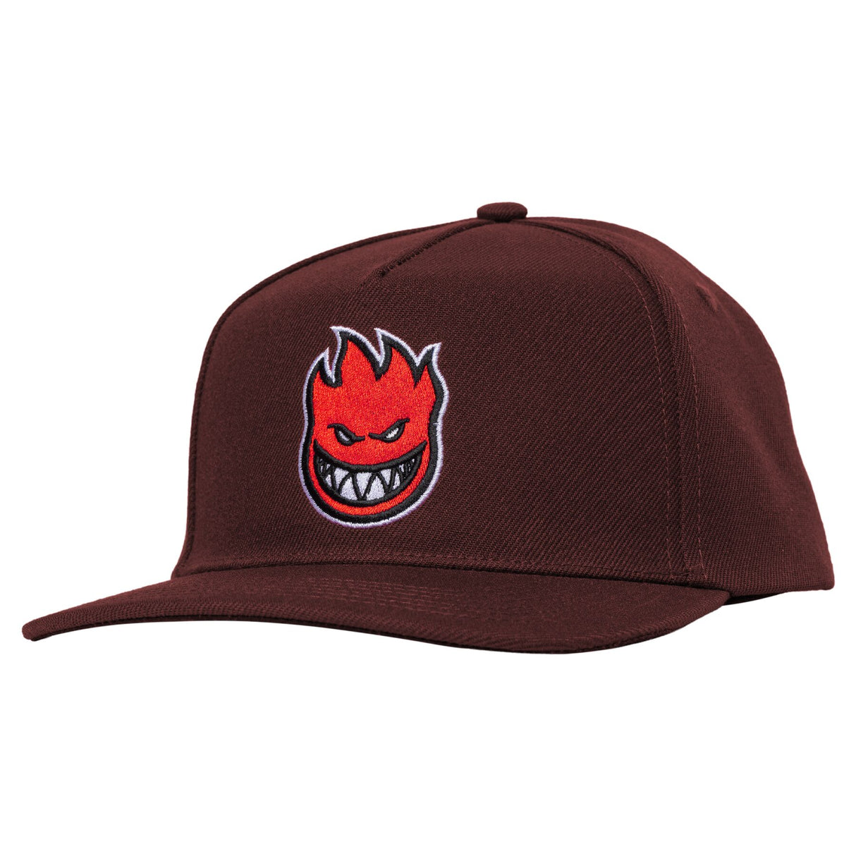 Spitfire Bighead Fill Dark Red Red Snapback Hat