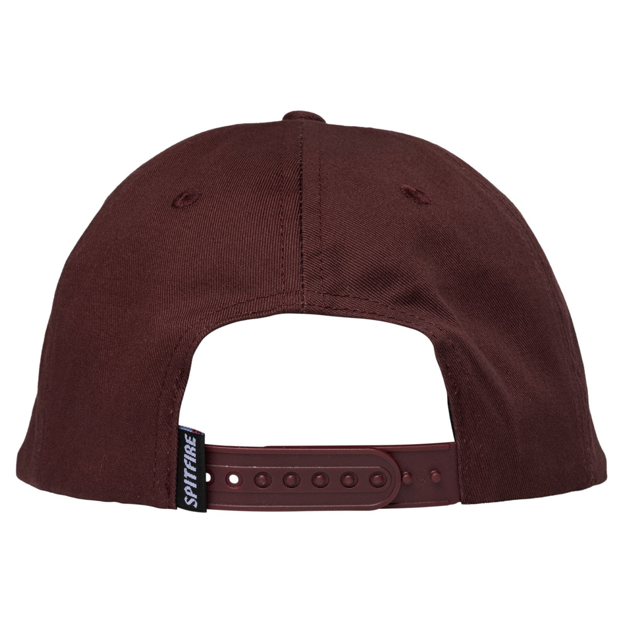 Spitfire Bighead Dark Red Black Snapback Hat