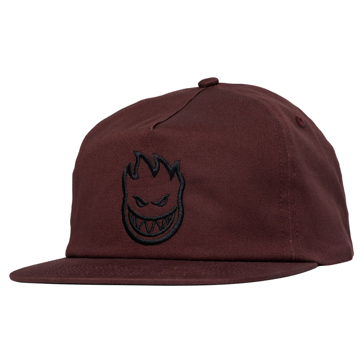 Spitfire Bighead Dark Red Black Snapback Hat